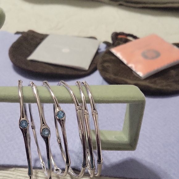 John Hardy Set Of (6) Bamboo Bangles - Picture 14 of 16